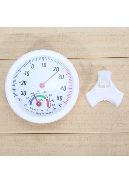 2 Adet Beyaz 1-3 Adet Termometre Higrometre Çan Şeklinde LCD Dijital Ölçeği Ev Ofis Için Duvar Promosyon Dağı Kapalı Sıcaklık Ölçüm Aracı (Yurt Dışından)