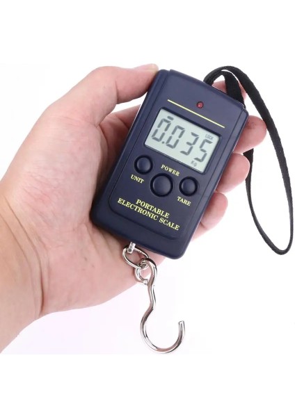 Arka Işık Olmadan 40 kg x 10G Mini Dijital Ölçeği Balıkçılık Bagaj Seyahat Ağırlıklandırma Steelyard Asılı Denge Elektronik Asılı Kanca Ölçeği (Yurt Dışından) fırsatları