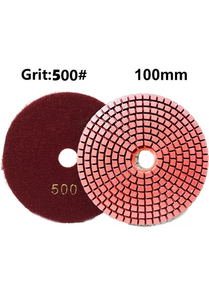 300GRIT 4 Inç 100MM Kuru/ıslak Elmas Parlatma Pedleri Esnek Taşlama Diskleri Granit Mermer Taş Beton Zemin Parlatma Parçası Aracı (Yurt Dışından) indirimleri