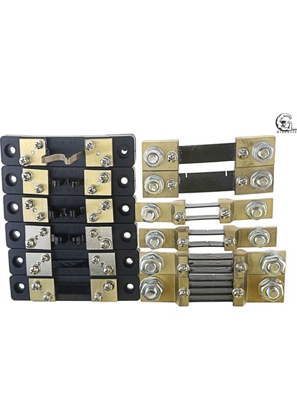 75A 75MV Fl-2 100A 50A 30A 20A 10A 5A/75MV Harici Şant Akım Ölçer Şant Direnci Dijital Ampermetre Amp Voltmetre Wattmetre Metre (Yurt Dışından) modelleri