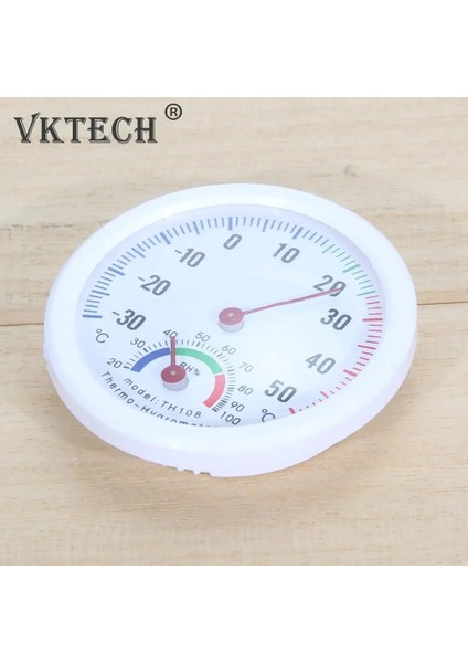 75MM Mini Termometre Higrometre Çan Şeklinde LCD Dijital Ölçeği Ev Ofis Için Duvar Promosyon Montaj Iç Mekan Sıcaklık Ölçme Araçları (Yurt Dışından) fırsatları