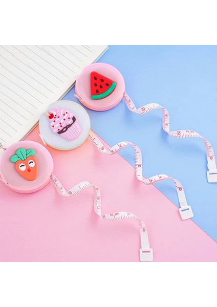 Stil 10 1.5m 1.5m Mini Mezura Meyve Sevimli Cetvel Yenilik Meyve Dikiş Cetvel Dikiş Makinesi Karikatür Tasarım Cetveller Kırtasiye Malzemeleri Sıcak (Yurt Dışından) fiyatları