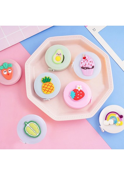 Stil 10 1.5m 1.5m Mini Mezura Meyve Sevimli Cetvel Yenilik Meyve Dikiş Cetvel Dikiş Makinesi Karikatür Tasarım Cetveller Kırtasiye Malzemeleri Sıcak (Yurt Dışından) modelleri