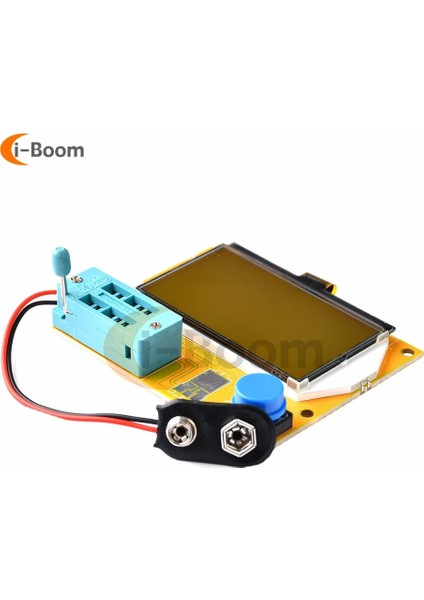 Only Case Transistör Test Cihazı Lcr-T4 LCD Ekran Esr Ölçer Diyot Triyot Kapasite Ölçer Scr Endüktans Yeni (Yurt Dışından)