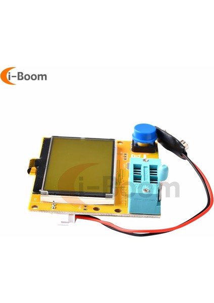 Only Case Transistör Test Cihazı Lcr-T4 LCD Ekran Esr Ölçer Diyot Triyot Kapasite Ölçer Scr Endüktans Yeni (Yurt Dışından)