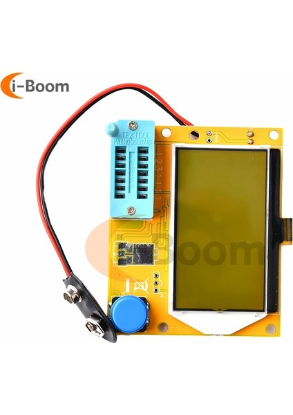 Only Case Transistör Test Cihazı Lcr-T4 LCD Ekran Esr Ölçer Diyot Triyot Kapasite Ölçer Scr Endüktans Yeni (Yurt Dışından)