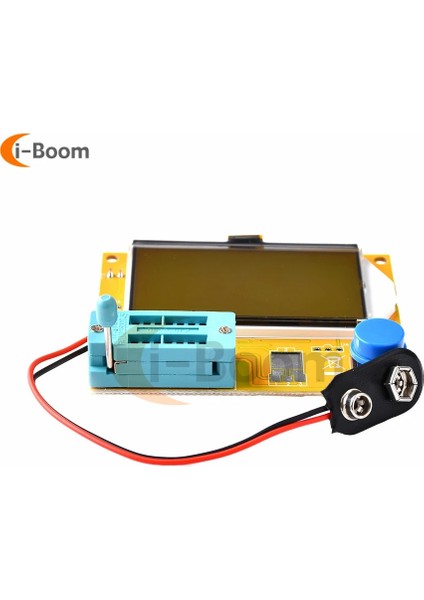 Only Case Transistör Test Cihazı Lcr-T4 LCD Ekran Esr Ölçer Diyot Triyot Kapasite Ölçer Scr Endüktans Yeni (Yurt Dışından)