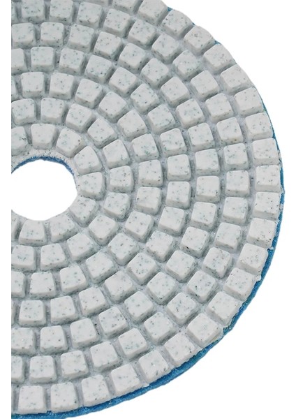 3000 Grit 1 Adet Elmas Parlatma Pedleri 4 Inç Islak/kuru Granit Beton Mermer Cam Taş Zımpara Kanca ve Döngü Destekli Esnek (Yurt Dışından) fırsatları