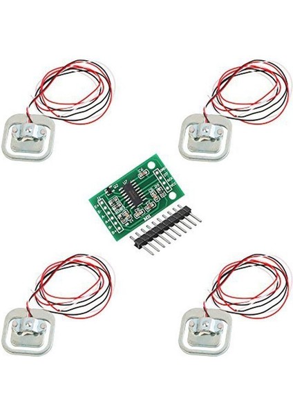 1 Adet HX711 4 Adet 50 kg Insan Ölçekli Yük Hücresi Ağırlık Sensörleri + HX711 Ad Modülü Vücut Yük Hücresi Tartı Sensörü Basınç Sensörleri Ölçüm Araçları (Yurt Dışından) fiyatları