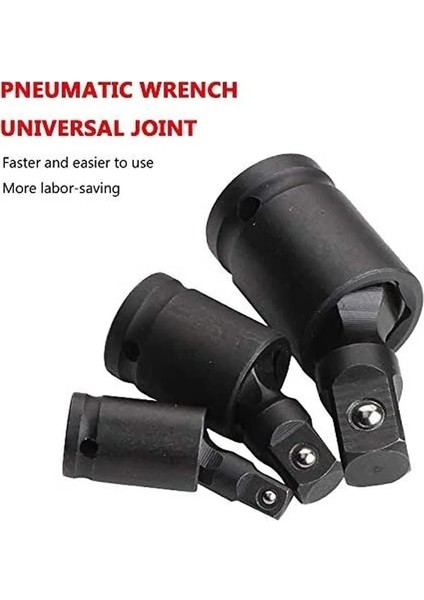 1 Adet 3 8 Sürücü Döndürme 360° Evrensel Mafsal Döner Adaptör Hava Darbeli Wobble Soket Parçası Darbe Adaptörü ve Redüktör Seti El Aleti 3/8 1/4 (Yurt Dışından) indirimleri