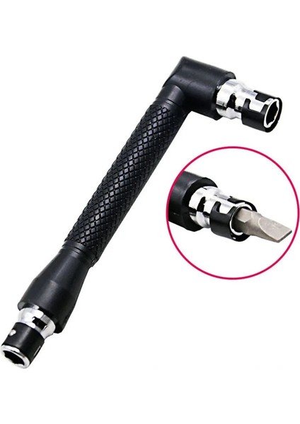 Bir Petpig Çift Kafa L Şeklinde Mini Soket Anahtarı 1/4 "6.35MM Tornavida Uçları Anahtar Yardımcı Alet ve Tornavida Ucu Matkap Seti (Yurt Dışından) fırsatları