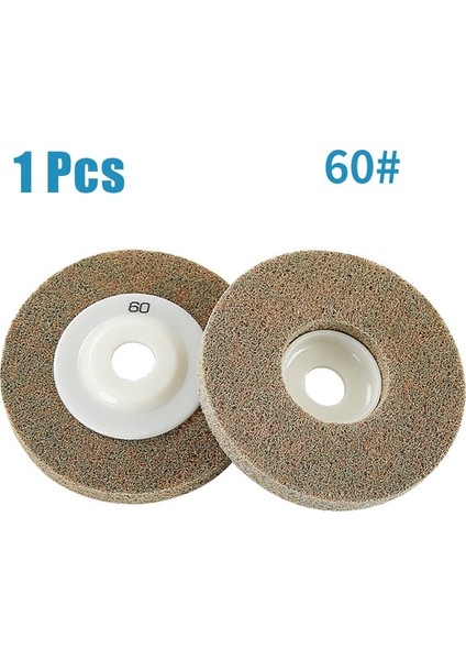 60 1 Adet Parlatma Pedi Taşlama Diski Aşındırıcı Tekerlek 100MM 16MM Delik Naylon Elyaf 46-1500 Grit Temizleme Araçları Parlatıcı Aksesuarları (Yurt Dışından)