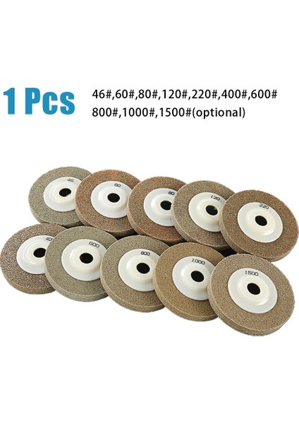 60 1 Adet Parlatma Pedi Taşlama Diski Aşındırıcı Tekerlek 100MM 16MM Delik Naylon Elyaf 46-1500 Grit Temizleme Araçları Parlatıcı Aksesuarları (Yurt Dışından) fiyatları