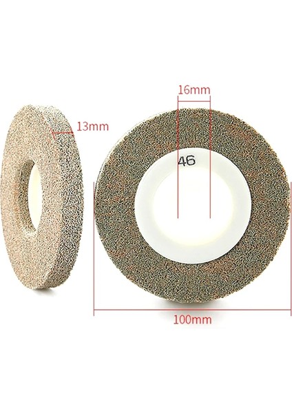 60 1 Adet Parlatma Pedi Taşlama Diski Aşındırıcı Tekerlek 100MM 16MM Delik Naylon Elyaf 46-1500 Grit Temizleme Araçları Parlatıcı Aksesuarları (Yurt Dışından) modelleri