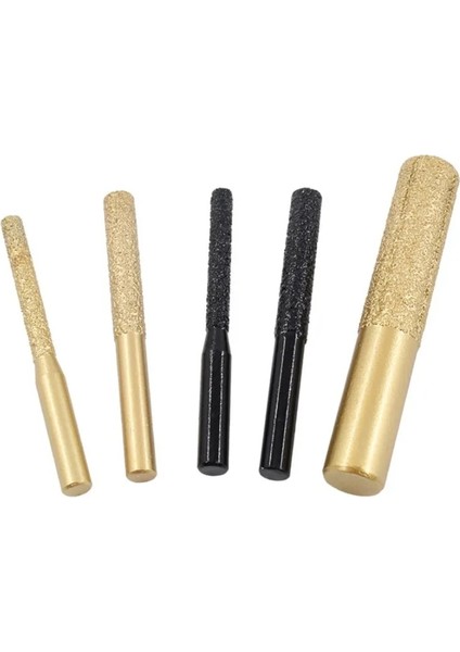Altın 6 35X7X65MM 1/2 Adet 6.35MM Shank Lehimli Elmas Yönlendirici Bit Freze Gravür Makinesi Oyma Aracı Mermer Taş Granit Kesme (Yurt Dışından)
