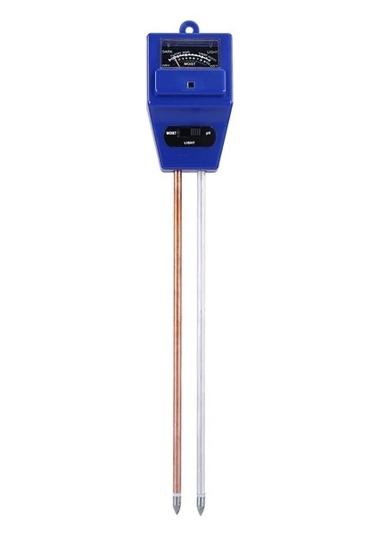 B1 3 In 1 Toprak Nemi Güneş Işığı Ph Ölçer Test Cihazı Bitkiler Nem Ölçümü Bahçe Tesisi Çiçek Topraksız Bahçe Aracı (Yurt Dışından)