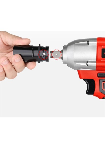 13MM 1/2 "sürücü Derin Darbe Anahtarı Soket Kafa Adaptörü Altıgen Altıgen Soket Kafa Kol Pnömatik Elektrik Anahtarı Matkap (Yurt Dışından)
