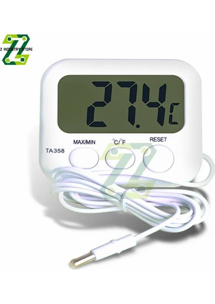 1.5 M Hat Mini Dijital Oda Termometresi Kapalı Higrometre Ölçer Prob Sensörü ile Yüzme Havuzu Buzdolabı Su Deposu Kablo ile 1.5 M (Yurt Dışından) fiyatları