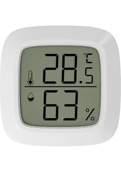 02 Xiaomi Manyetik Mini LCD Dijital Oda Termometresi Sıcaklık Sensörü Nem Ölçer Kapalı Higrometre Ölçer Hava Istasyonu (Yurt Dışından)