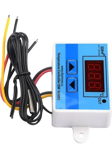 W3001 Ac 110-220V W3005 12V 24V Ac 110-220V LED Dijital Sıcaklık Nem Kontrol Cihazı Termostat Termometre Higrometre Akvaryum Kuluçka Makinesi Için (Yurt Dışından)
