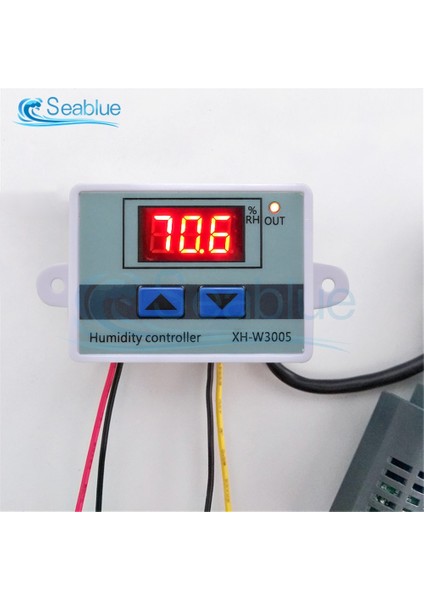 W3001 Ac 110-220V W3005 12V 24V Ac 110-220V LED Dijital Sıcaklık Nem Kontrol Cihazı Termostat Termometre Higrometre Akvaryum Kuluçka Makinesi Için (Yurt Dışından)