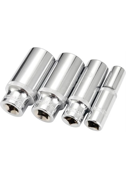 9mm 3/8 Inç Altıgen Derin Lokma Anahtar 6-23MM Derin Socke 6 Nokta Lokma Seti Adaptörü Cırcır Anahtarı Oto Tamir El Aleti (Yurt Dışından)