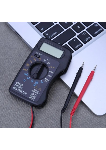 DT83B Cep Dijital Multimetre Ampermetre Voltmetre Dc/ac Direnç Ohm Gerilim Çoklu Metre Test Cihazı Elektrik Aletleri (Yurt Dışından) fırsatları