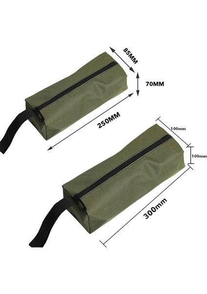 Siyah 19X11CM 300X100X100MM Oxford Kanvas Su Geçirmez Saklama El Alet Çantası Vidalar Çiviler Matkap Ucu Metal Parçalar Balıkçılık Seyahat Makyaj Organizatör Kılıfı Çanta Kılıf (Yurt Dışından) indirimleri