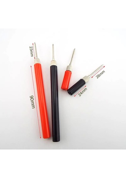 Küçük Boyutlu 2 Adet Yalıtımlı Test Ölçer Probu Yay Testi Probu Kanca Tel Bağlayıcı Multimetre Paslanmaz Çelik Iğne Testi Pin Talepleri (Yurt Dışından) indirimleri