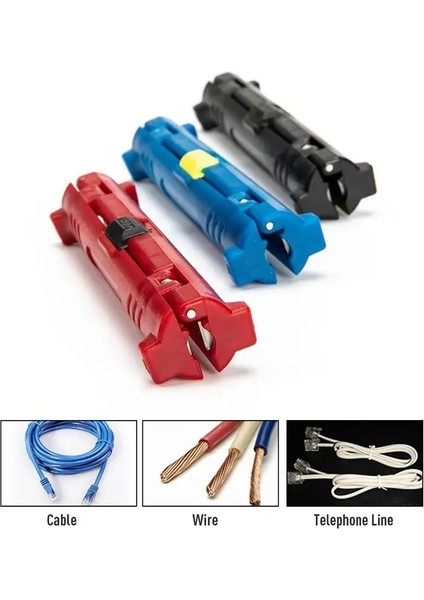 Açık Mavi Çok Fonksiyonlu Elektrikli Tel Striptizci Kalem Döner Koaksiyel Tel Kablo Kalem Kesici Sıyırma Makinesi Pense Aracı Kablo Çektirme (Yurt Dışından) fiyatları