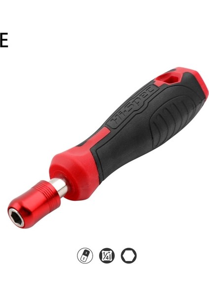 E 1 Pc 6.35MM Kolu Çok Fonksiyonlu Manyetik Bit Sürücü Oluklu Hex Torx Phillips Bit Cırcır Tornavida Bit Tutucu (Yurt Dışından)