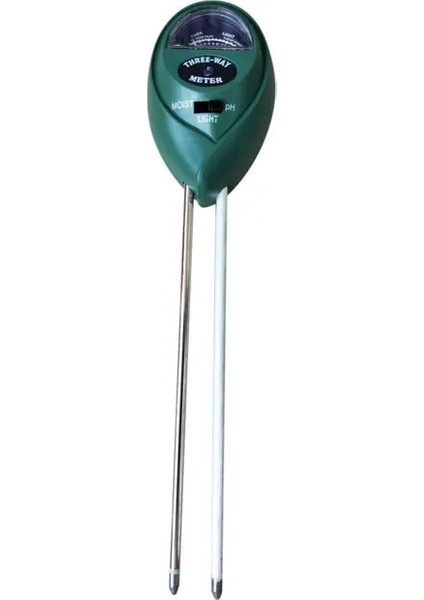 Tip 3 Toprak Ph Test Cihazı 3'ü 1 Arada Ph Hafif Nem Asitliği Test Cihazı Toprak Test Cihazı Nem Ölçer Bitkiler Bitkiler Için Toprak Test Cihazı Kiti Çiçekler (Yurt Dışından)