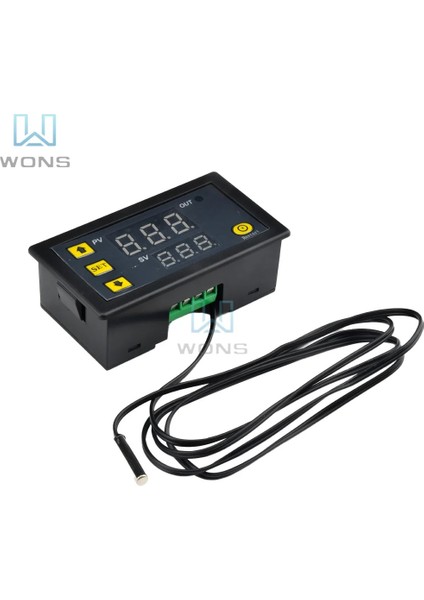 Dc 24V 20A W3230 Yüksek Hassasiyetli 20A Dijital LED Ekran Termostatı Isıtma/soğutma Ekranı Dc 12V 24V 110-220V (Yurt Dışından)