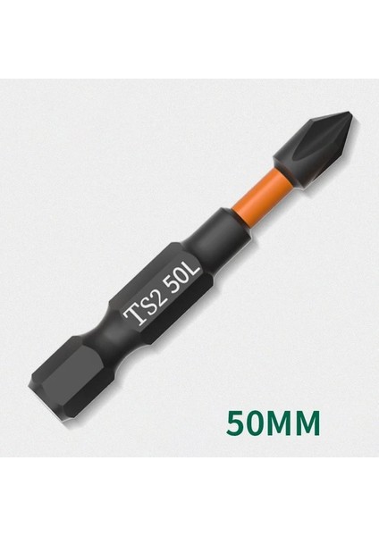 1 Adet 50MM Tornavida Darbe Ph2 Su Geçirmez Set Sertlik 1/2/5/pc Güçlü Kafa Çapraz Manyetik Toplu Yüksek Kaymaz 25/50/65/70/90/150MM Anti (Yurt Dışından)