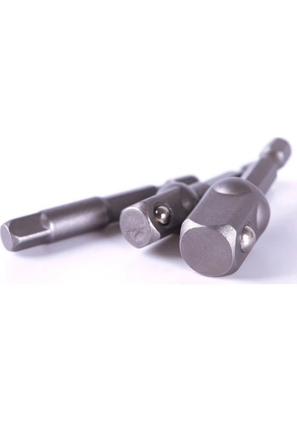 3 Adet 50MM Krom Vanadyum Çelik 1/4 3/8 1/2hex Elektrikli Matkap Ucu Sürücü Soket Adaptörü Anahtarı Kol Uzatma Çubuğu Güç Hex Bit Shank (Yurt Dışından) fırsatları