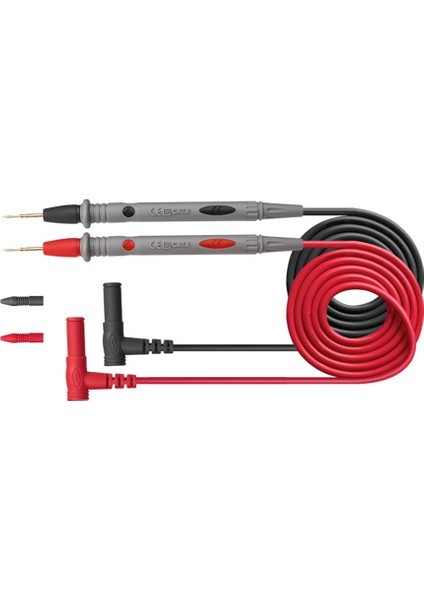 1000V 20A 1 Çift Dijital Multimetre Probu Yumuşak Silikon Tel Iğne Ucu Timsah Klipsli Evrensel Test Uçları LED Test Cihazı Multimetro Için (Yurt Dışından) modelleri