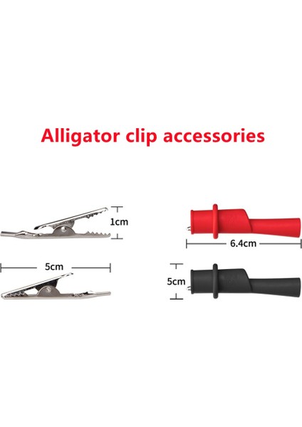 1000V 20A 1 Çift Dijital Multimetre Probu Yumuşak Silikon Tel Iğne Ucu Timsah Klipsli Evrensel Test Uçları LED Test Cihazı Multimetro Için (Yurt Dışından) indirimleri