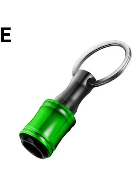Yeşil 1/4 Inç Hex Shank Tornavida Bit Tutucu Uzatma Çubuğu Anahtarlık Vida Adaptörü Altıgen Soket Matkap El Tornavidaları (Yurt Dışından)