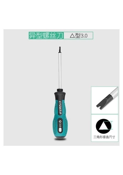 Green3.0 Üçgen Tornavida 1.8mm 2.0mm 2.3mm 3.0mmcr-V Manyetik Kaymaz Tornavida Ev Aletleri Mobilya Tamir Araçları Vida (Yurt Dışından)