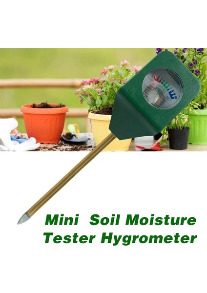 Yeşil 1x Toprak Nemi Mini Taşınabilir Higrometre Test Cihazı Dedektörü Plastik Metal Bahçe Tesisi Çiçek Saksı Analizörü Aracı Ölçer Ölçme (Yurt Dışından) fiyatları