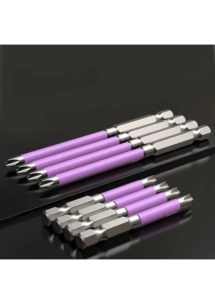 PURPLE-65MM Manyetik Özel Oluklu Çapraz Tornavida Bit Toplu Kafa Somun Sürücüleri Fph1 Fph2 Fph3 Soket Anahtarı Elektrikçi Elektrikli El Aletleri Için (Yurt Dışından) modelleri
