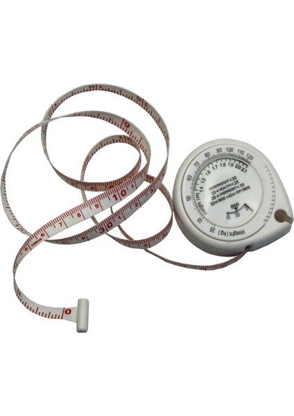Beyaz 150 cm 150 cm Mezura Bmı Vücut Kitle Indeksi Bel Kalça Ölçümü Geri Çekilebilir Cetvel (Yurt Dışından) fırsatları