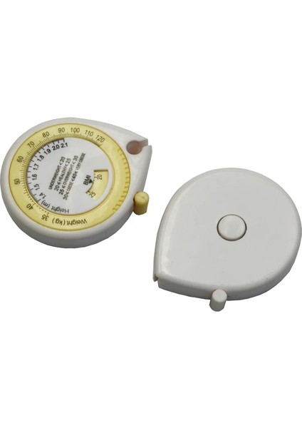 Beyaz 150 cm 150 cm Mezura Bmı Vücut Kitle Indeksi Bel Kalça Ölçümü Geri Çekilebilir Cetvel (Yurt Dışından) indirimleri