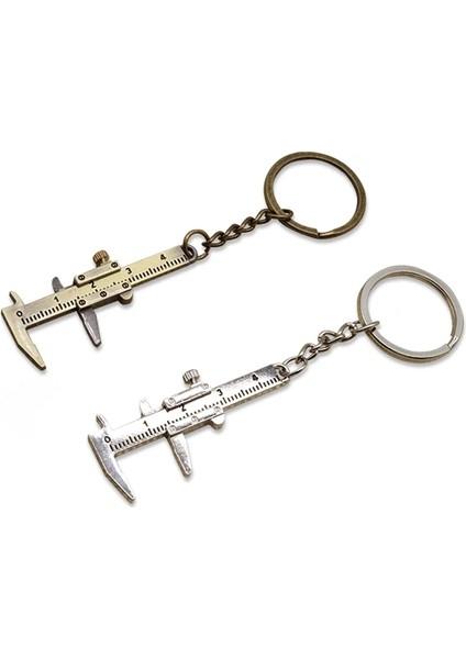 Altın Yeni Moda Araba Anahtarı Mini Sürmeli Kumpas Taşınabilir 0-40MM Anahtarlık Ölçme Ölçme Araçları Araba Turbo Anahtarlık Halkası Cetvel Kumpas (Yurt Dışından) fırsatları