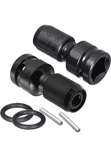 C 1/2 Inç Kare 1/4 Inç Hex Cırcır Soket Anahtarı Soket Adaptörü Ingiliz Anahtarı Takımı Sürücü Dönüştürücü Darbe Aracı (Yurt Dışından)