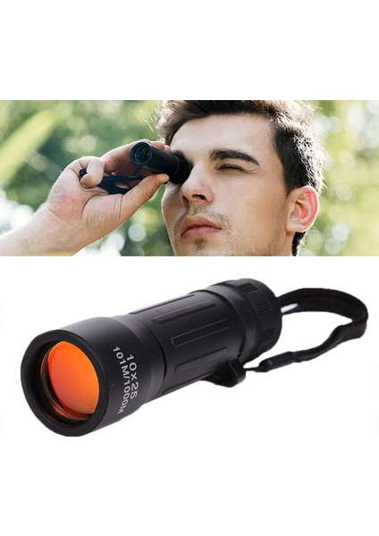10*25 Zumlanabilir Teleskop Optik Lens Gece Görüş Monoküler Kapsam Cihazı Güçlü Dürbün Dürbün Longo Alcance (Yurt Dışından)