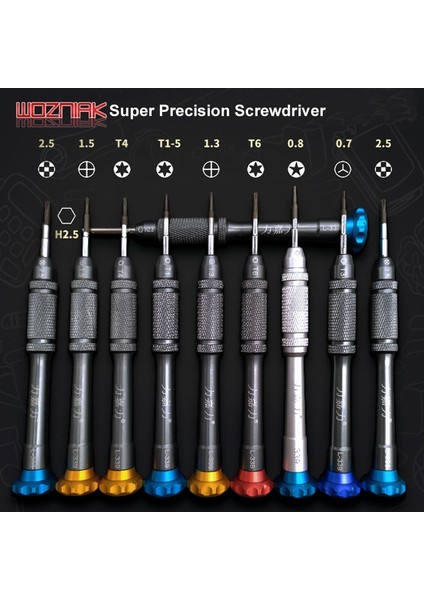 T1 Ekstra Sert Çubuk Sökme Tornavida Sürücü Sökme Aracı IPHONE Alt Vida Için T1 T2 T3 T4 T5 T6 (Yurt Dışından)