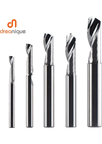 SA1F-D4.0-L22 Dreanique 1 Adet 3.175 4 6 8mm Cnc Tek Flüt Katı Tungsten Karbür Alaşımlı Freze, Alüminyum Için Freze Kesicisi (Yurt Dışından) fiyatları