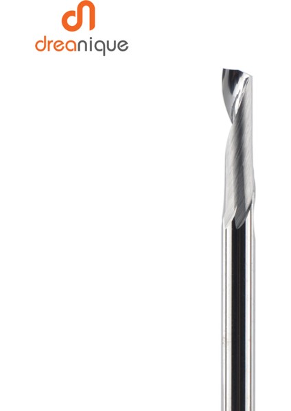 SA1F-D4.0-L22 Dreanique 1 Adet 3.175 4 6 8mm Cnc Tek Flüt Katı Tungsten Karbür Alaşımlı Freze, Alüminyum Için Freze Kesicisi (Yurt Dışından) fırsatları