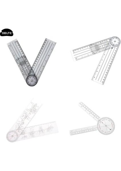 Yeşil 1 Adet Pro Çok Cetvel 360 Derece Gonyometre Açısı Tıbbi Omurga Açısı Inklinometre Cetvel Iletki Açı Bulucu Ölçme Aracı (Yurt Dışından) fırsatları